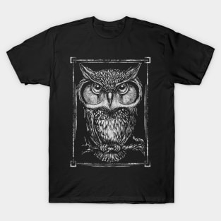 Owl Hoot Wild Exotic Bird Animal T-Shirt